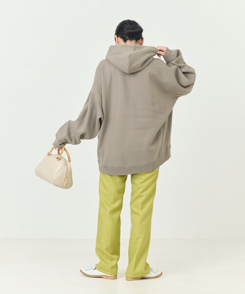 FREAK'S STORE(フリークスストア)の「限定展開 ヘビーウェイトパーカー(パーカー・レディース・グレー/ブラック/ライトグレー/マスタード/ブルー/ピンク/ナチュラル/グリーン/サックスブルー/その他15/その他9/オレンジ・フリ-)」の19枚目の写真