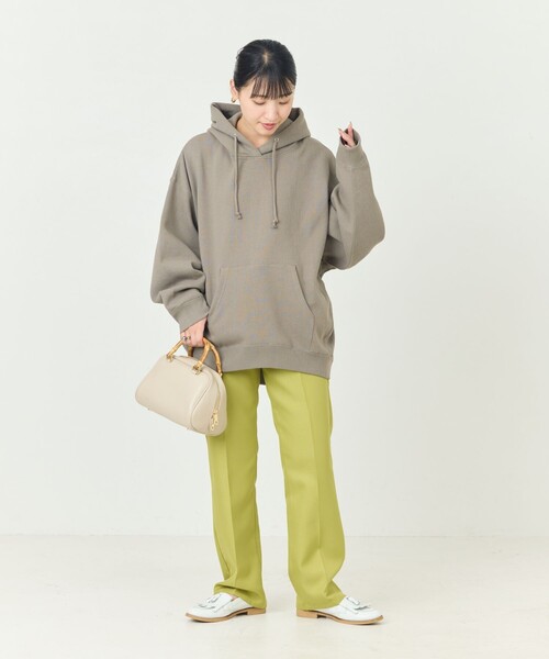 FREAK'S STORE(フリークスストア)の「限定展開 ヘビーウェイトパーカー(パーカー・レディース・グレー/ブラック/ライトグレー/マスタード/ブルー/ピンク/ナチュラル/グリーン/サックスブルー/その他15/その他9/オレンジ・フリ-)」の20枚目の写真