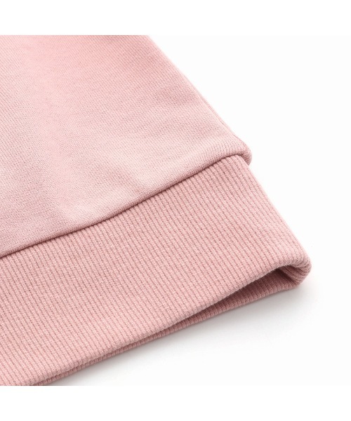 JENNI belle（ジェニィベル）の「【WEB限定】【コットン100％】レースアップショート丈トレーナー（スウェット・キッズ・ミント/サックスブルー/ピンク・130cm/140cm/150cm/160cm）」の5枚目の写真