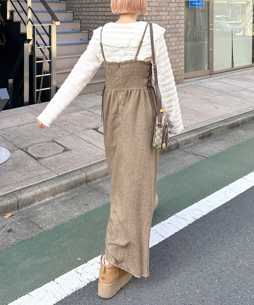 Alley by w closet（アリーバイダブルクローゼット）の「【Alley】ビッグカラーブラウス（シャツ/ブラウス・レディース・アイボリー/ブラック・FREE）」の13枚目の写真