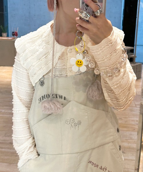 Alley by w closet（アリーバイダブルクローゼット）の「【Alley】ビッグカラーブラウス（シャツ/ブラウス・レディース・アイボリー/ブラック・FREE）」の16枚目の写真