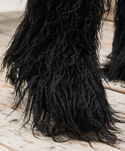 c.u.l（シーユーエル）の「軽量 ボリュームプードルファーブーツ culs65（ブーツ・レディース・ブラック・38/36/40/37/39）」の5枚目の写真