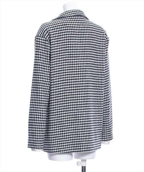 clear（クリア）の「ミディアム丈オーバーサイズダブルコート[低身長用サイズ有]（チェスターコート・レディース・ブラック系その他/ブラック/ブラウン系その他・F/XS）」の11枚目の写真