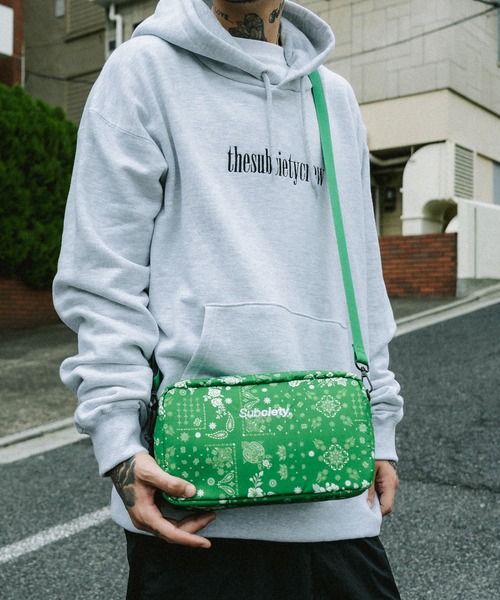 Subciety（サブサエティ）の「FLOWER PAISLEY BODY BAG（ボディバッグ