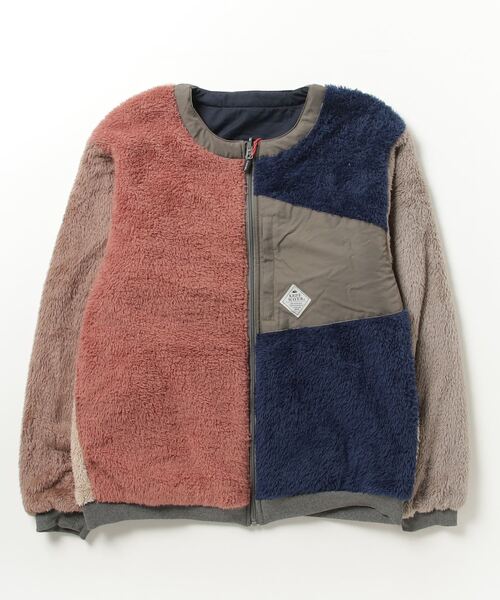 KRIFF MAYER(クリフメイヤー)の「Reversible boa collarless jacket / ひっくりノーカラージャケット unisex(ノーカラージャケット・メンズ・その他/マルチ/ブラック/チャコール/マスタード/カーキ・M/L/XL)」の12枚目の写真