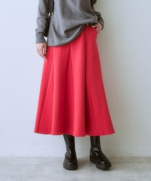 大きいサイズ しなやかフレアスカート（ゆったりヒップ）