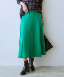 SMILE LAND | 大きいサイズ しなやかフレアスカート（ゆったりヒップ）(スカート)