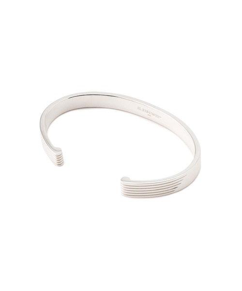 IL BISONTE(イルビゾンテ)の「ILBISONTE / JEWELRY / バングル(バングル/リストバンド・メンズ・シルバー・17.5cm/15.5cm)」の2枚目の写真