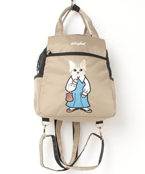 96猫 mew 3way バック リュック リュック ねこ 通販 ミニリュック デイパック バックパック 3WAY