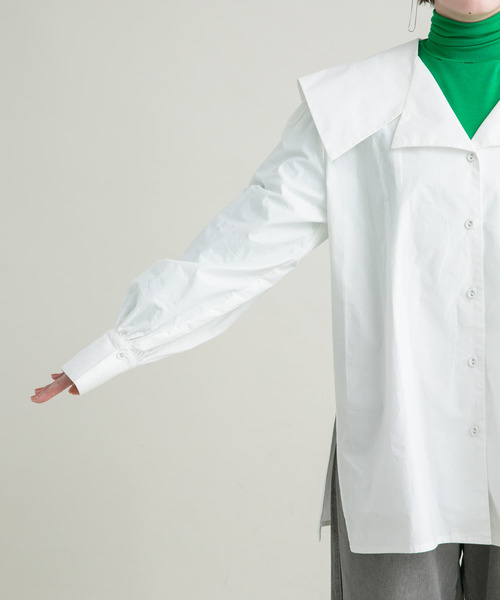 KBF（ケイビーエフ）の「セーラーカラーブラウス（シャツ/ブラウス・レディース・オフホワイト・ONE）」の13枚目の写真