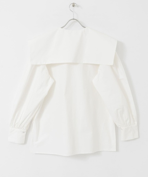 KBF（ケイビーエフ）の「セーラーカラーブラウス（シャツ/ブラウス・レディース・オフホワイト・ONE）」の20枚目の写真