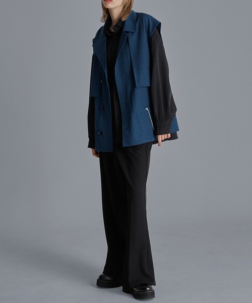 ASTRAET アストラット　トレンチ　ベスト　ジレ ASTRAET（アストラット）｜トレンチコート一覧 - WEAR