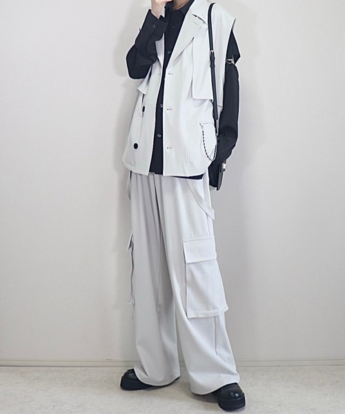 ETRO ジャケット ベストセット ETRO（エトロ） シャドーペイズリー×ストライプ シングルスーツ