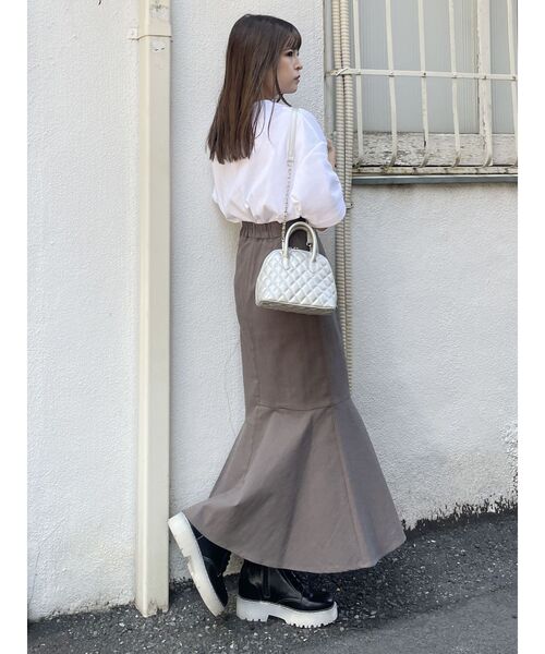 MURUA(ムルーア)の「2WAYキルティングバッグ(ハンドバッグ・レディース・ブラック/シルバー/アイボリー・FREE)」の7枚目の写真