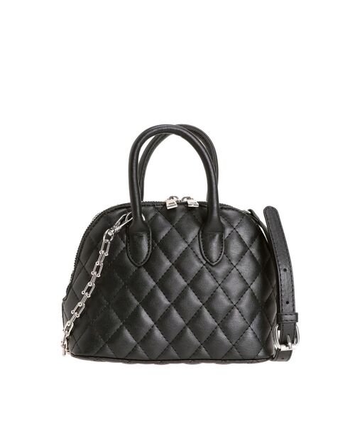 MURUA(ムルーア)の「2WAYキルティングバッグ(ハンドバッグ・レディース・ブラック/シルバー/アイボリー・FREE)」の19枚目の写真