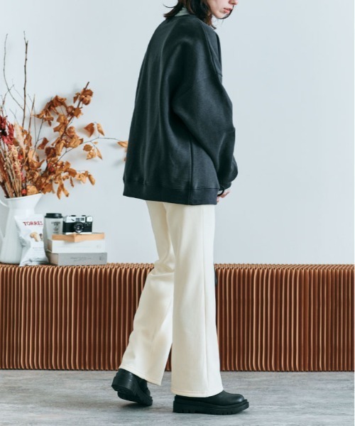 裏起毛 セミフレア イージー パンツ（その他パンツ