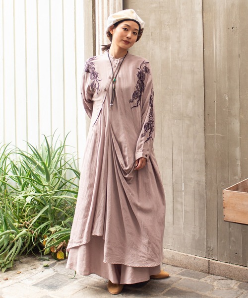 【チャイハネ】ピンディ変形ワンピース（ワンピース）｜チャイハネ（チャイハネ）