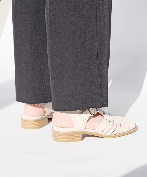 RiiiKa（リーカ）の「【RiiiKa/リーカ】編み込みグルカサンダル（サンダル・レディース・アイボリー/ブラック/キャメル/シルバー・LL/L/M/S）」の9枚目の写真