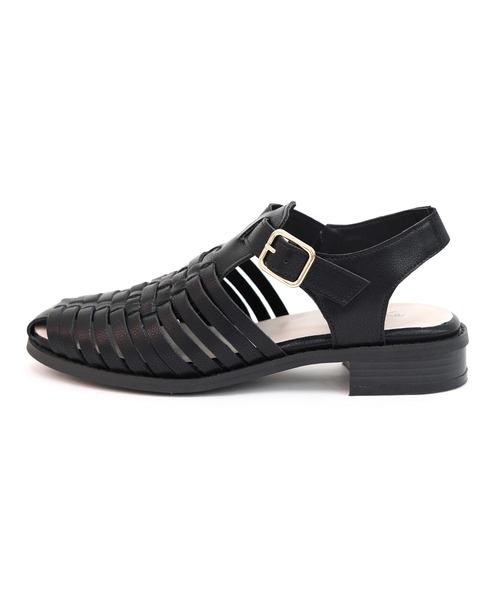 RiiiKa（リーカ）の「【RiiiKa/リーカ】編み込みグルカサンダル（サンダル・レディース・アイボリー/ブラック/キャメル/シルバー・LL/L/M/S）」の22枚目の写真