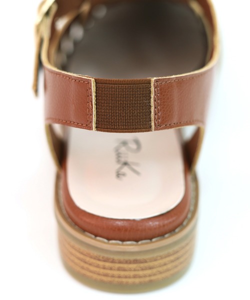 【RiiiKa/リーカ】編み込みグルカサンダル（サンダル）｜RiiiKa（リーカ）