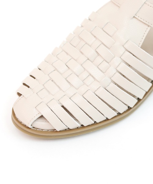 【RiiiKa/リーカ】編み込みグルカサンダル（サンダル）｜RiiiKa（リーカ）