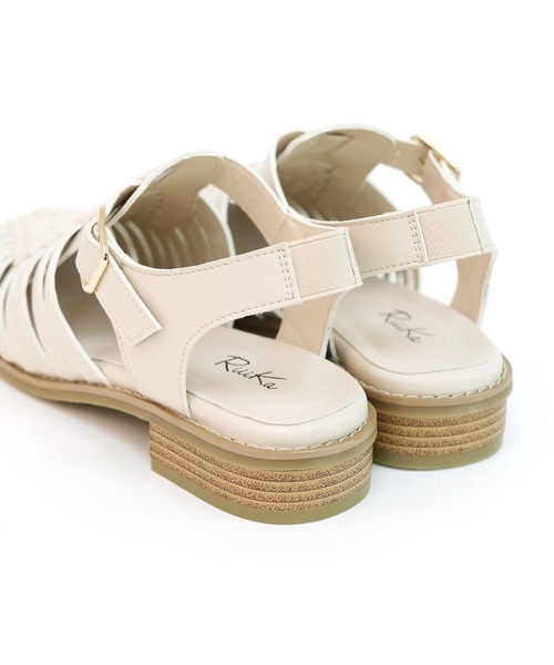 【RiiiKa/リーカ】編み込みグルカサンダル（サンダル）｜RiiiKa（リーカ）