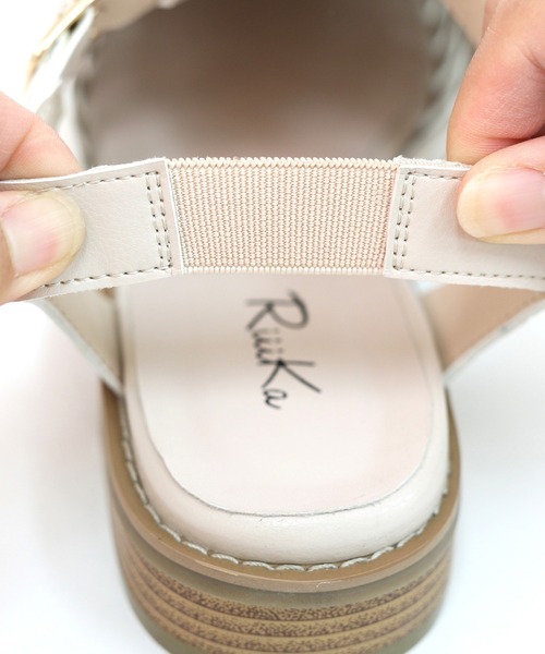 【RiiiKa/リーカ】編み込みグルカサンダル（サンダル）｜RiiiKa（リーカ）