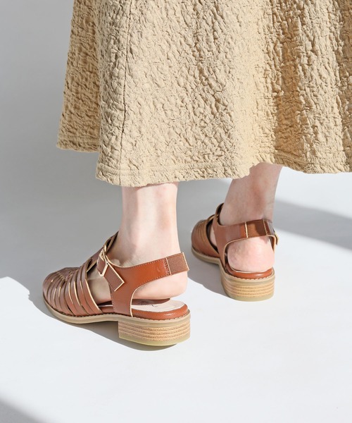 【RiiiKa/リーカ】編み込みグルカサンダル（サンダル）｜RiiiKa（リーカ）