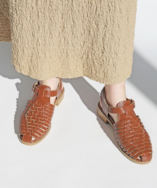 【RiiiKa/リーカ】編み込みグルカサンダル（サンダル）｜RiiiKa（リーカ）