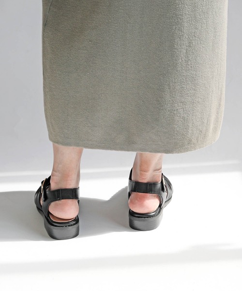 【RiiiKa/リーカ】編み込みグルカサンダル（サンダル）｜RiiiKa（リーカ）