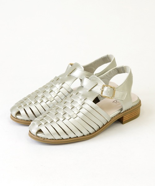 【RiiiKa/リーカ】編み込みグルカサンダル（サンダル）｜RiiiKa（リーカ）