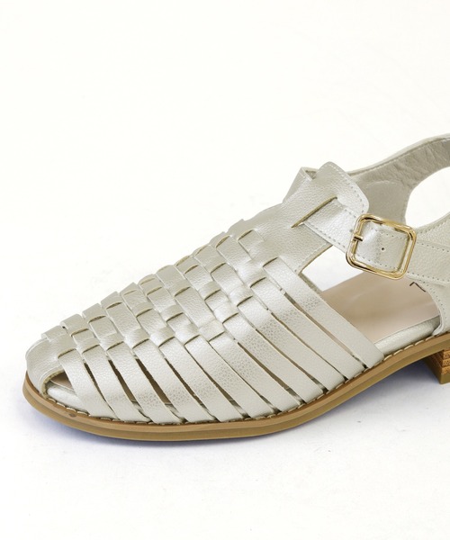 【RiiiKa/リーカ】編み込みグルカサンダル（サンダル）｜RiiiKa（リーカ）