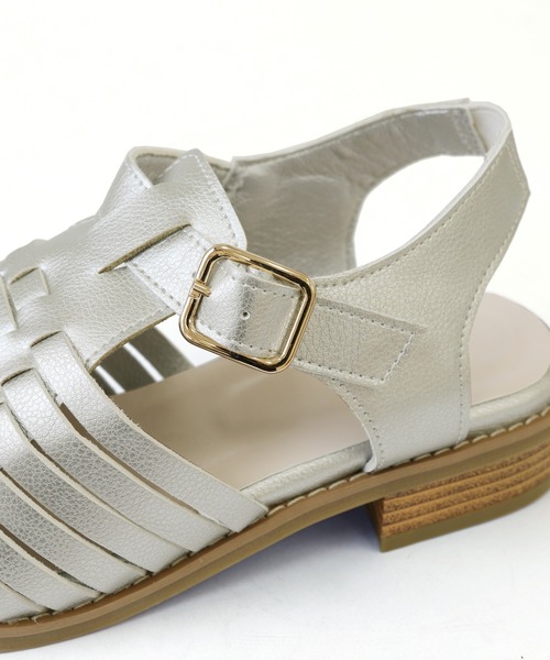 【RiiiKa/リーカ】編み込みグルカサンダル（サンダル）｜RiiiKa（リーカ）