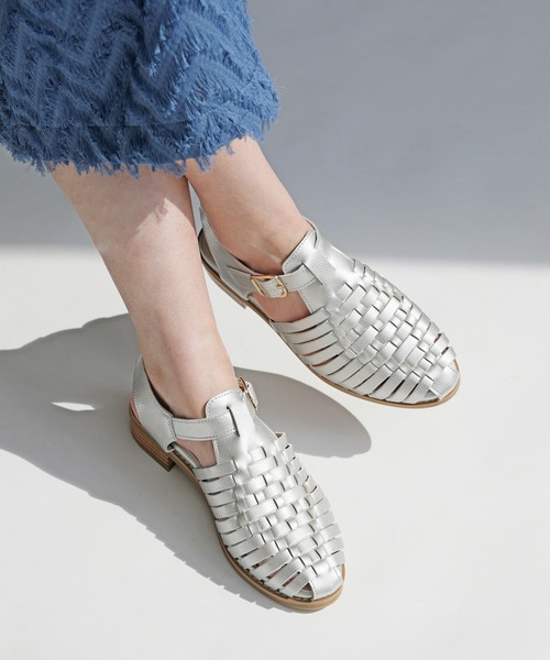 【RiiiKa/リーカ】編み込みグルカサンダル（サンダル）｜RiiiKa（リーカ）