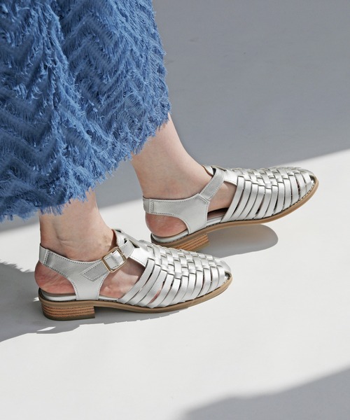 【RiiiKa/リーカ】編み込みグルカサンダル（サンダル）｜RiiiKa（リーカ）