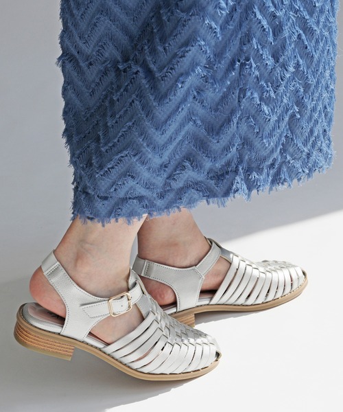 【RiiiKa/リーカ】編み込みグルカサンダル（サンダル）｜RiiiKa（リーカ）