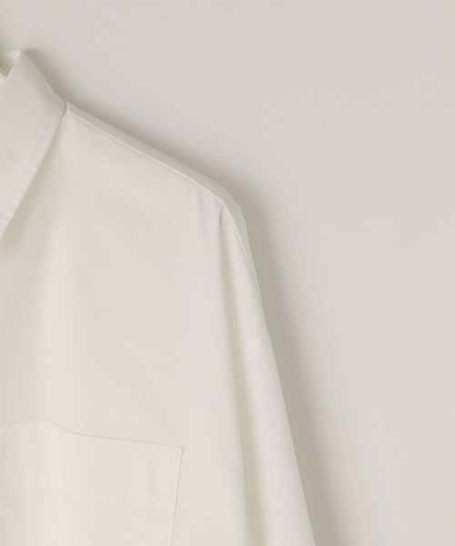 yuw（ユウ）の「オーバーチュニックシャツ　106245（シャツ/ブラウス・レディース・ブルー/ホワイト・FREE）」の17枚目の写真