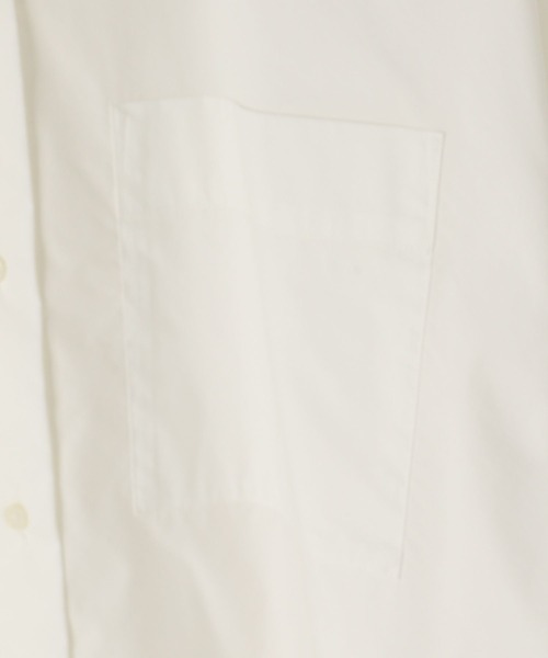 yuw（ユウ）の「オーバーチュニックシャツ　106245（シャツ/ブラウス・レディース・ブルー/ホワイト・FREE）」の5枚目の写真