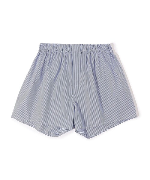 TOMORROWLAND HOME（トゥモローランドホーム）の「コットンブロードストライプ トランクス（トランクス・メンズ・ネイビー/カーキ/イエロー系その他2・L/S/M）」の2枚目の写真