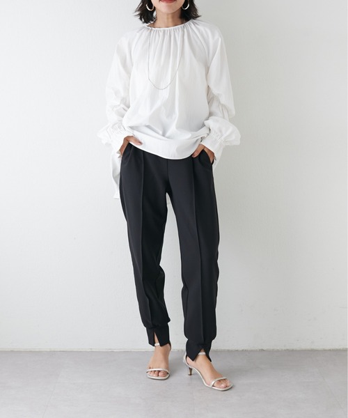 LARUTA ラグランギャザースリーブブラウス LARUTA（ラルータ）の「【LARUTA】ラグランギャザースリーブ