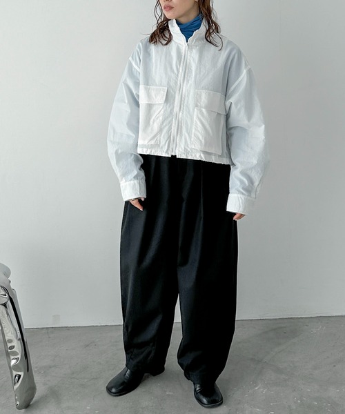 feepur（フェピュール）の「ツータックカーブスラックス（スラックス・レディース・ベージュ/グレー/ブラック・SMALL/MEDIUM）」の13枚目の写真