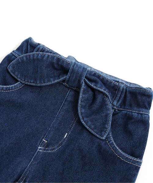 apres les cours(アプレレクール)の「【WEB限定】接触冷感ウエストリボンニットデニムパンツ(デニムパンツ・キッズ・サックスブルー/ブルー/ピンク/チェック/その他3・80/90/100/110/120/130/140)」の11枚目の写真