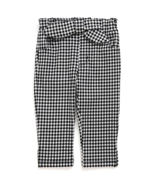 apres les cours(アプレレクール)の「【WEB限定】接触冷感ウエストリボンニットデニムパンツ(デニムパンツ・キッズ・サックスブルー/ブルー/ピンク/チェック/その他3・80/90/100/110/120/130/140)」の17枚目の写真