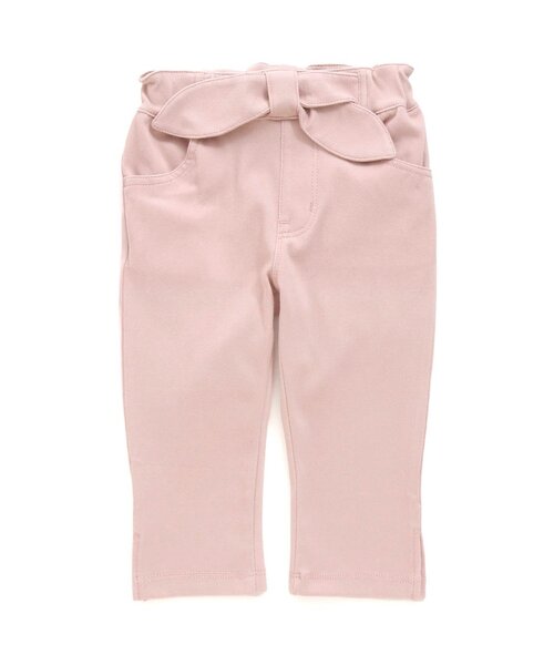 apres les cours(アプレレクール)の「【WEB限定】接触冷感ウエストリボンニットデニムパンツ(デニムパンツ・キッズ・サックスブルー/ブルー/ピンク/チェック/その他3・80/90/100/110/120/130/140)」の19枚目の写真