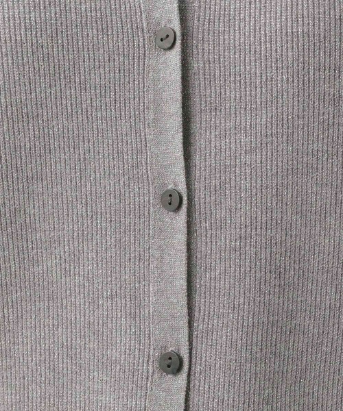 Elura（エルーラ）の「ラメリブニットカーディガン／104277（カーディガン/ボレロ・レディース・ベージュ/ライトグレー・FREE）」の20枚目の写真