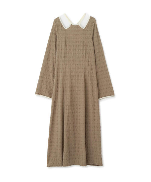 FREE'S MART(フリーズマート)の「カットアウトホルターネックワンピース(ワンピース・レディース・ブラック/ベージュ・MEDIUM/SMALL)」の4枚目の写真