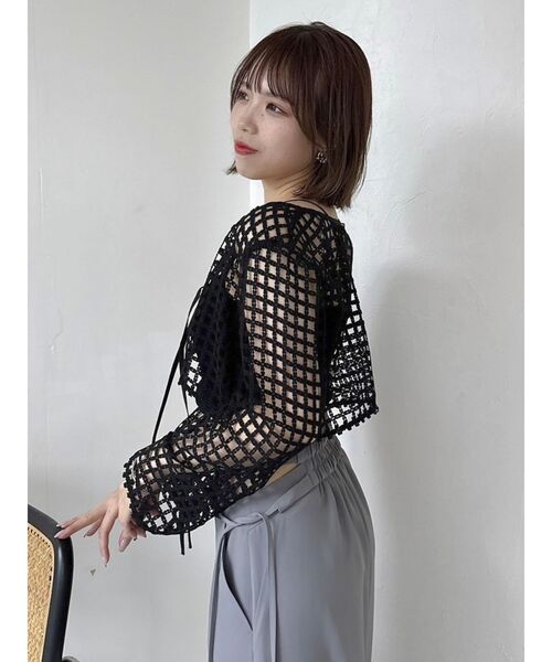 dazzlin（ダズリン）の「カップ付キャミ（キャミソール・レディース・オフホワイト/ブラック/ベージュ/ピンク・FREE）」の22枚目の写真