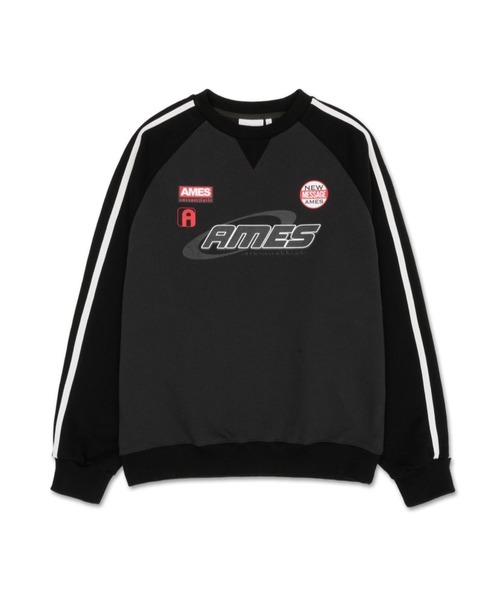 ★AMES-WORLDWIDE★BASIC LOGO SWEATSHIRT BLACK★正規品/送料込 MUSINSA | AMES-WORLDWIDE BASIC LOGO SWEATSHIRT BLACK
