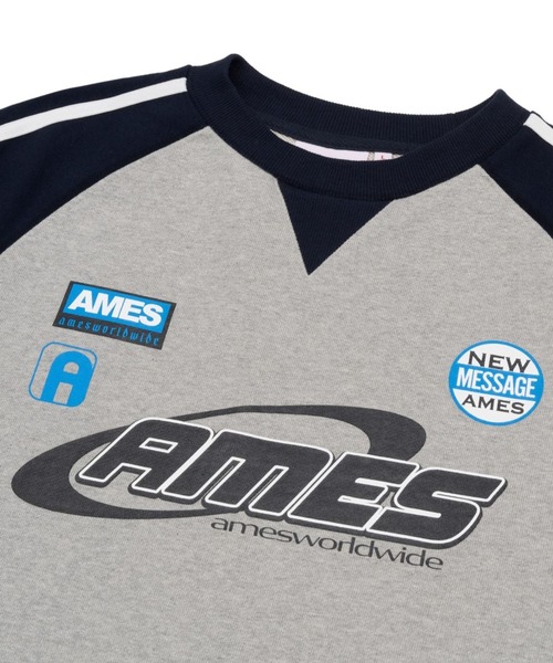 AMES WORLD WIDE★OLD ENGLISH LOGO SWEATSHIRT 3カラー AMES WORLD WIDE☆OLD ENGLISH LOGO SWEATSHIRT 3カラー (AMES