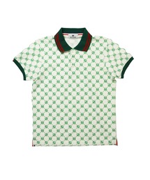 TMT Classic（ティーエムティークラシック）の「RETRO LOGO MOSS STITCH POLO SHIRTS（Tシャツ/カットソー）」
